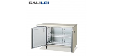 FUKUSHIMA GALILEI Stainless Steel Under-counter 2-doors Chiller Pillarless