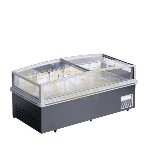 Inverter island freezer showcase