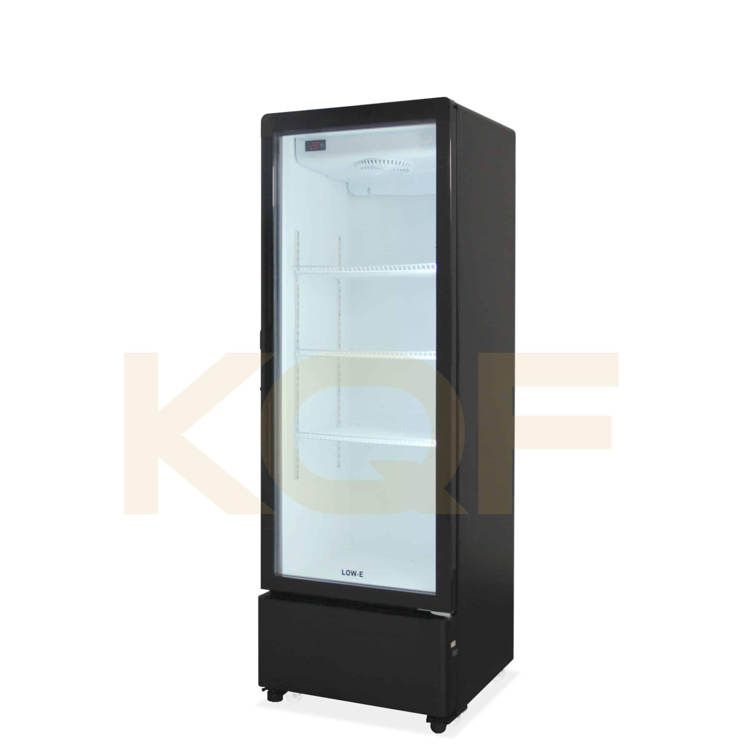 Inverter glass door chiller display showcase