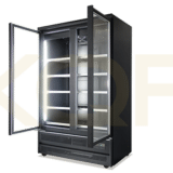 Bottom Mounted Glass Display Chiller ,2-Doors, Inverter - Image 2