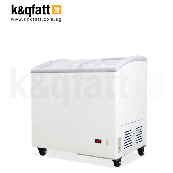 Commercial Chest Freezer, 3FT Curved Top Display - Image 2