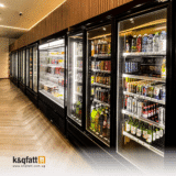 Bottom Mounted Glass Display Chiller ,2-Doors, Inverter - Image 3