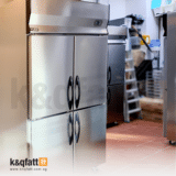 YUDA Stainless Steel Upright  Chiller, 2 Doors, Energy Efficient - Image 2
