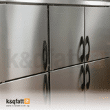 YUDA Stainless Steel Upright  Chiller, 2 Doors, Energy Efficient - Image 3