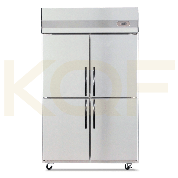YUDA Stainless Steel Upright 4 Doors Chiller, Energy Efficient